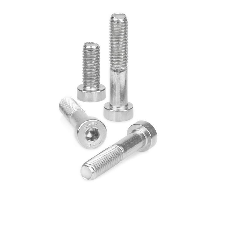 Insexskruv med låg skalle MLC6S M4x10 A4