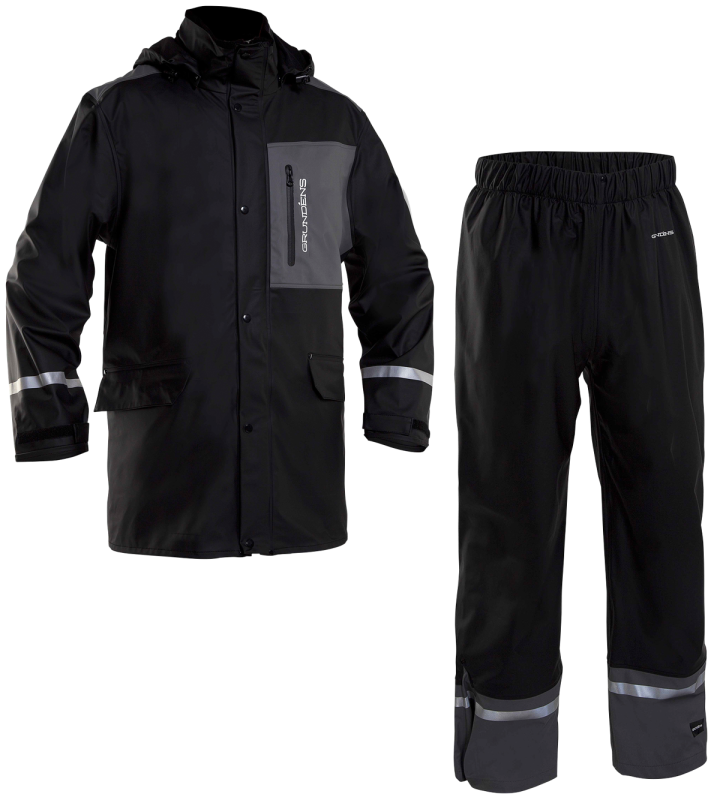 Regnställ Sunnan 111 Svart Xs