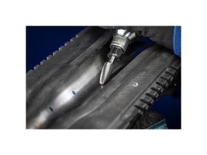 Roterande fil DIN 8032, spetsbågform rund topp RBF, tandning MICRO