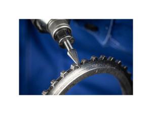 Roterande fil DIN 8032, Spetsformad, tillplattad spets SKM, tandning MICRO