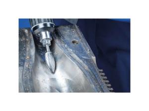 Roterande fil DIN 8033, flamformad B, tandning 3 PLUS