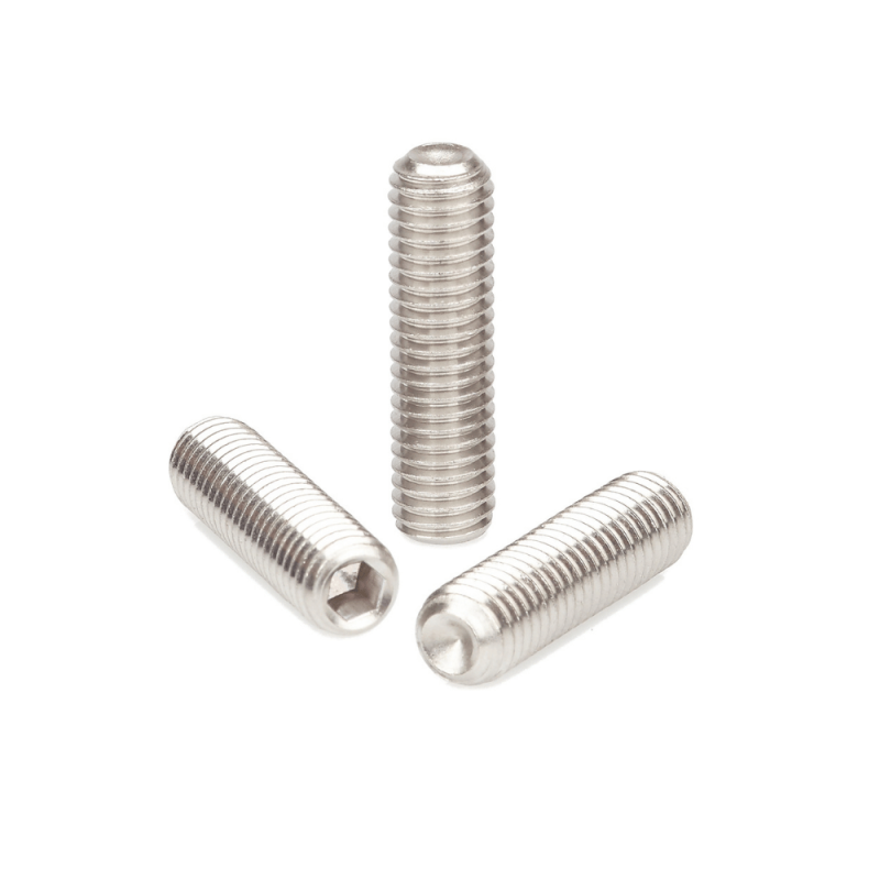 Stoppskruv med skålad ände, SK6SS M8x50 A4