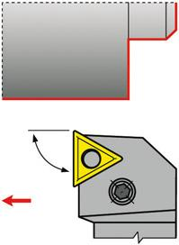 Skärhållare 90°, yttersvarvhållare FORMAT PTGNL 2020 K16