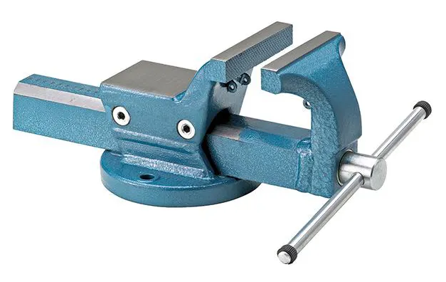 Bänkskruvstycke, 120x150x83mm, Format - Extra stor anläggningsyta