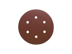 Slipark 150mm K100, kardborrfäste, 6 hål, Format