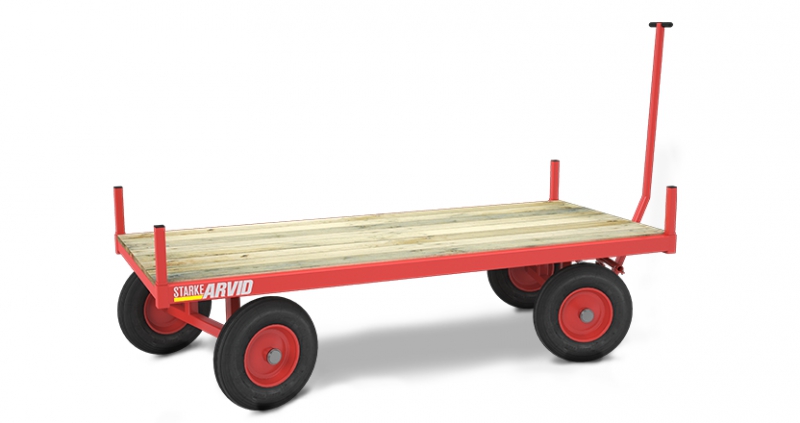 Dragvagn Starke Arvid flak 1560x670 max last 1000kg