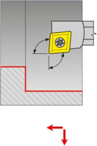 Svarvbom 95°, innersvarvhållare FORMAT A12K SCLCL 06