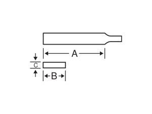 Svarvfil 250x25x5,5 mm, hugg: fin (3), 17 tänder/tum