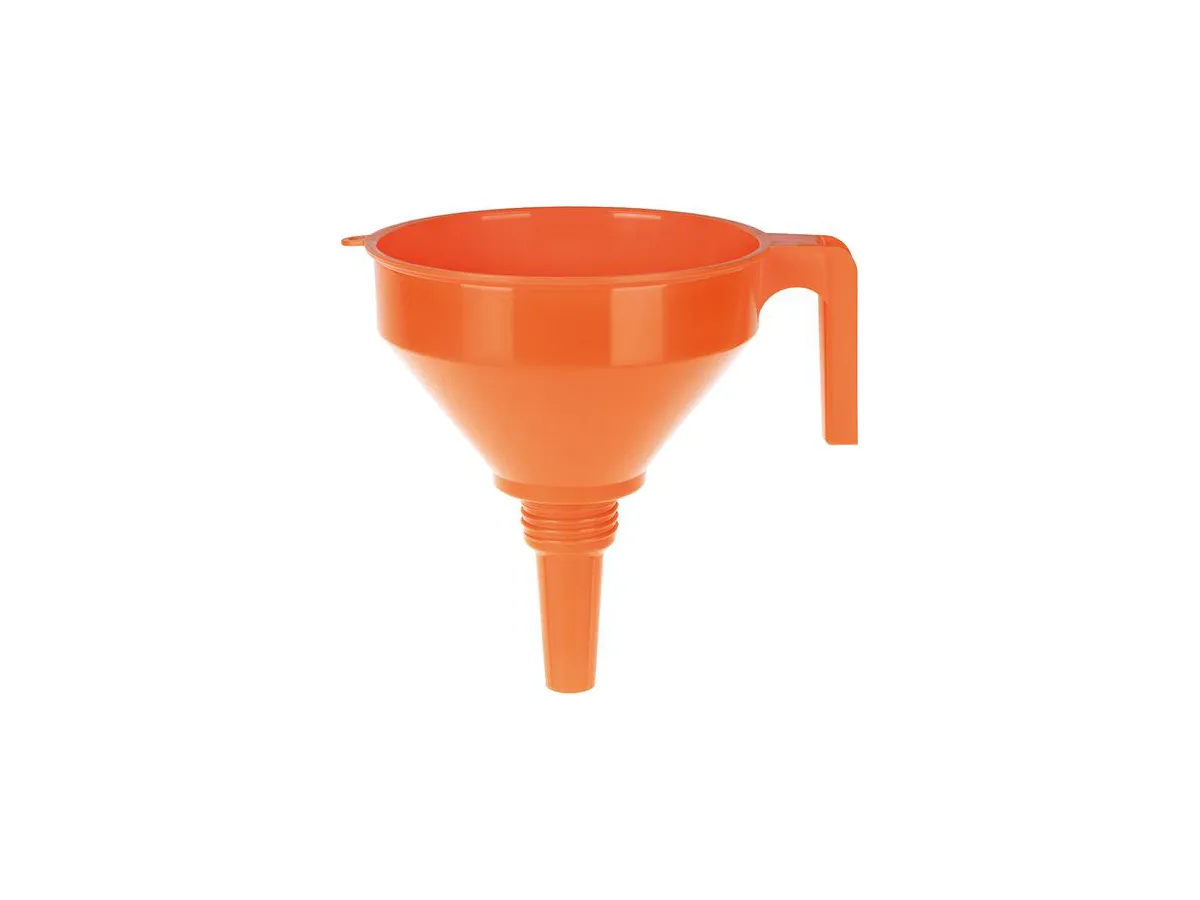 Tratt Ø 250mm, av polyetylen, med överloppsrand