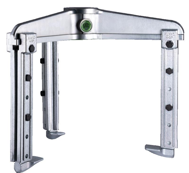 3-armad avdragare med justerbart spänningsdjup, upp till 500 mm spännvidd, upp till 500 mm spänningsdjup (utan hydr. hålkolvscylinder)