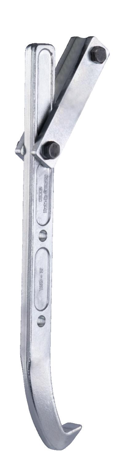 Avdragarkrokar med flikar, skruvar och muttrar