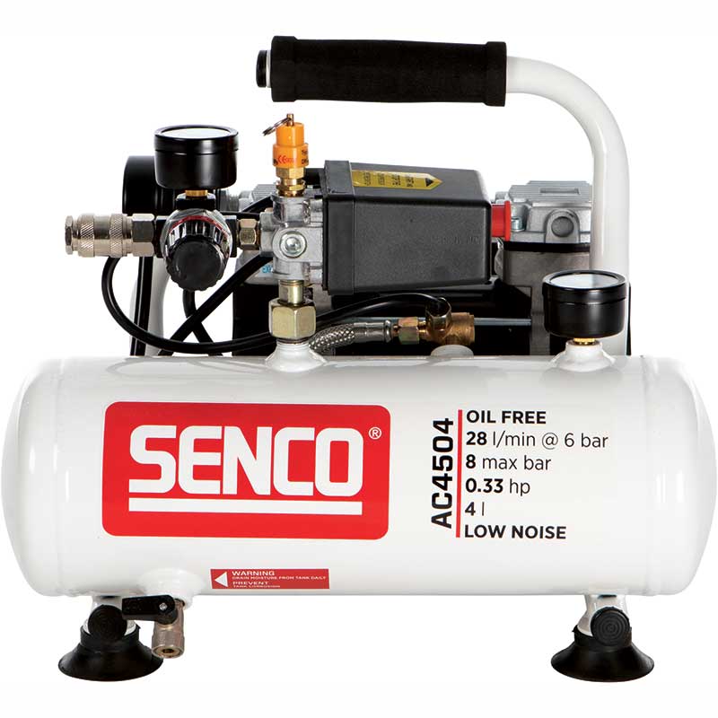 Kompressor Senco AC4504 LOW NOISE 8 bar