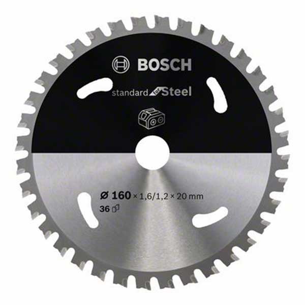 Sågklinga Bosch Standard för METALL (160 mm x 20 mm x 36T)