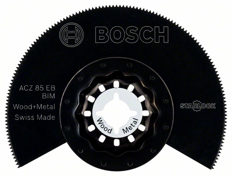 Segmentsågklinga TRÄ &amp; METALL Bosch ACZ 85 EB BIM Starlock