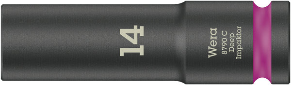 Wera Impaktor Krafthylsa lång 1/2"
