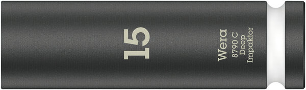Wera Impaktor Krafthylsa lång 1/2" 15mm