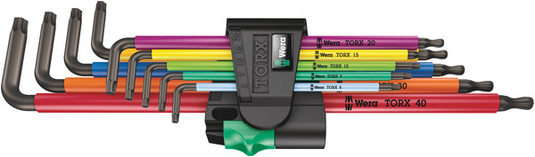Wera 967/9 L-Nyckelsats torx 9-delar