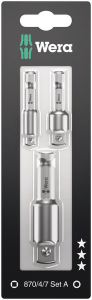 Wera Hylsadapter 870 3-delar