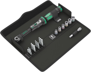 Wera Momentnyckel C-T A 6 SET • 1/4" • 2,5-25 Nm