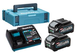 Makita Powerpack Laddpaket 40V (2x4,0Ah + laddare)