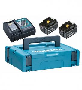 Makita Powerpack Laddpaket 18V (2x5.0Ah + snabbladdare)