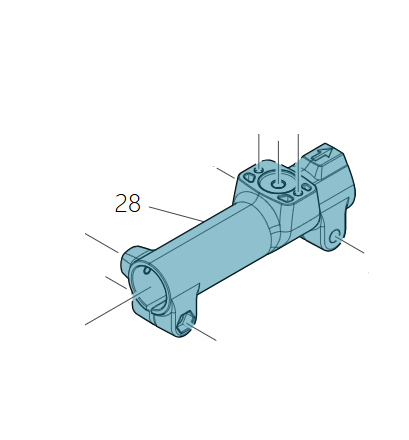 Makita Reservdel 312D49-5 ( Till DUX18, DUX60, UX01 )