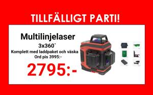 Multilinjelaser 3D Brave Grön