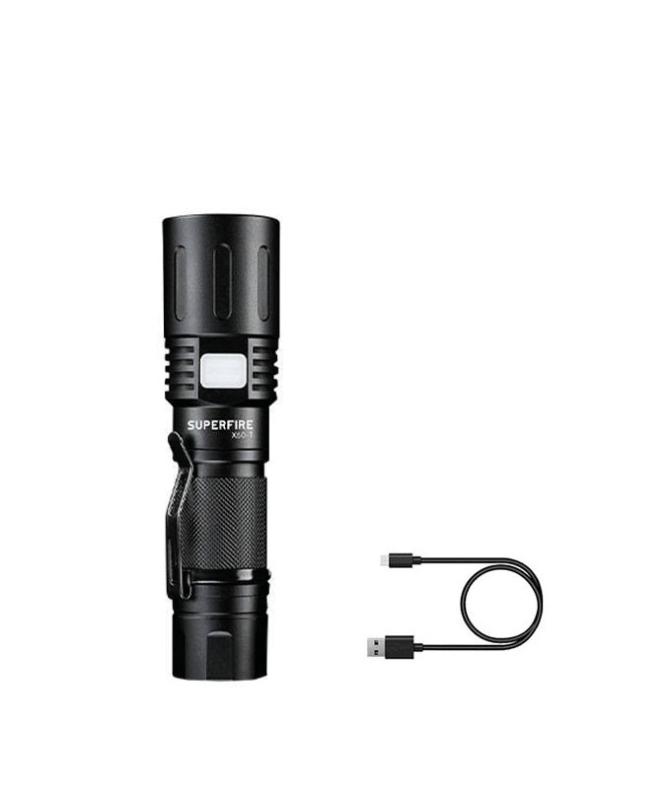 Ficklampa X60-T, 2000 Lumens