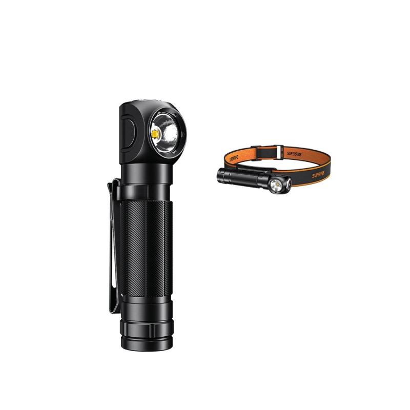 Pannbandsficklampa TH04 Flex, 1000 lumen