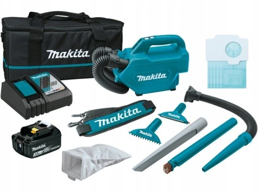 Makita DCL184RF Bildammsugare 18V, komplett