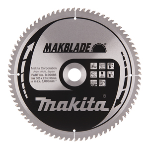 Sågklinga Trä 305x30x2,3 80T Makblade