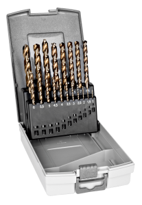 Bahco Spiralborrsats HSS-E 19-delar