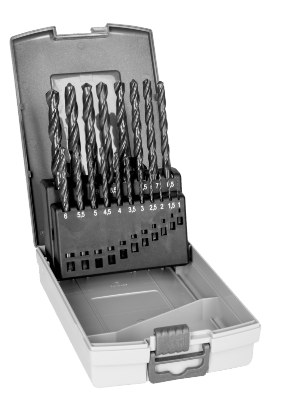 Bahco Spiralborrsats HSS-R 19-delar