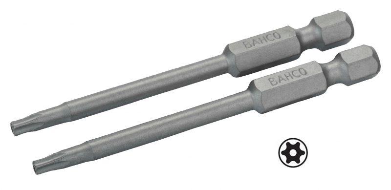 Bahco Bits Torx TR25 70mm 2-P