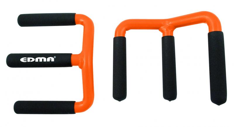 EDMA Bärhandtag för gipsskivor 2-pack