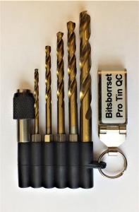 Bitsborrsats 1/4" bitsfäste 6-del