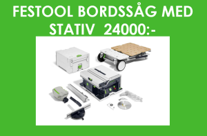 Festool Batteridriven bordssåg CSC SYS 50 EBI-Basic-Set
