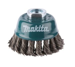 Makita Koppborste 75mm • M14 • tvinad