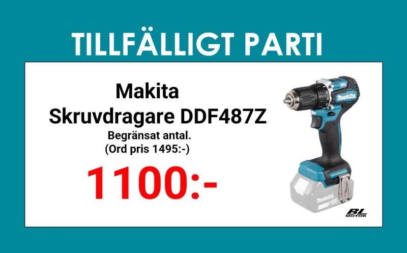 Makita DDF487Z Borrskruvdragare 18V
