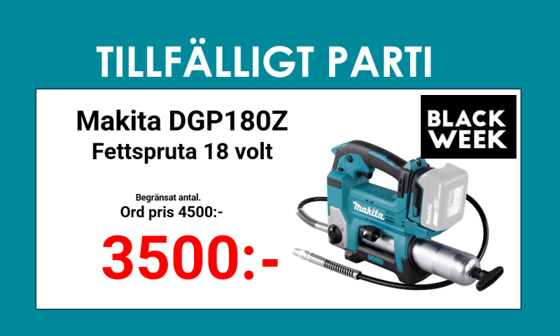 Makita DGP180Z Fettspruta 18V