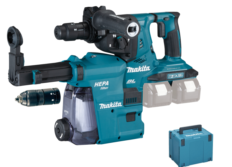 Makita DHR281ZWJ Kombihammare 2x18V