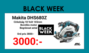 Makita DHS680Z Cirkelsåg 18V, 165mm