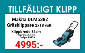 Makita DLM538Z Gräsklippare 2x18V