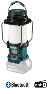 Makita DMR056 Lampa 18V med Radio, Bluetooth och DAB+