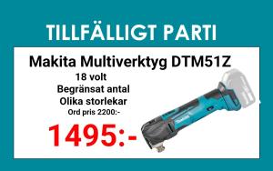 Makita DTM51Z Multiverktyg 18V