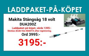 Makita DUA200Z Stångsåg 18V