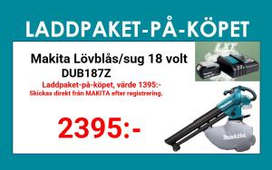 Makita DUB187Z Lövsug /blås 18V