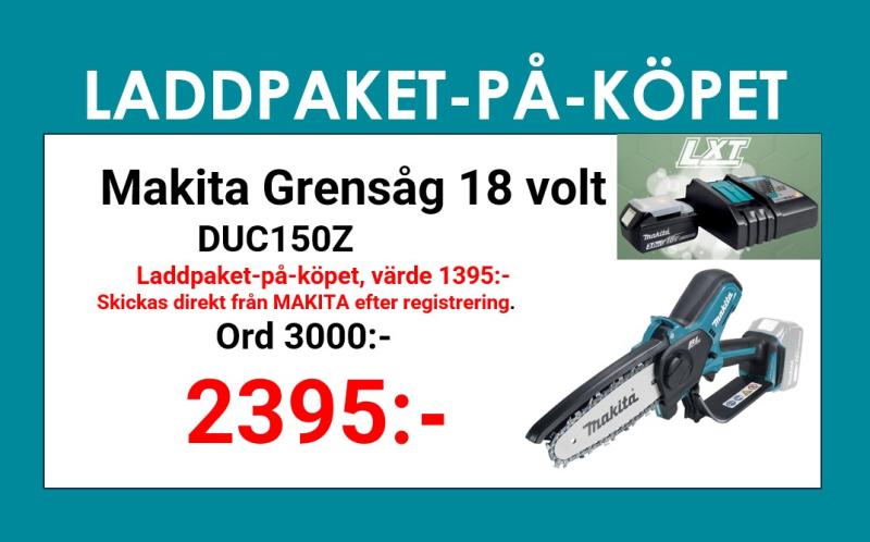 Makita DUC150Z Grensåg 18V (15cm)