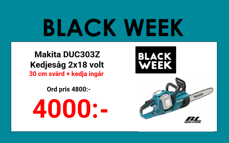 Makita DUC303Z Kedjesåg 2x18V (30cm)