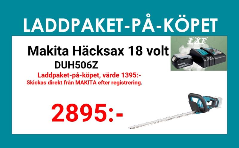 Makita DUH506Z Häcksax 18V • 500 mm • 20 mm